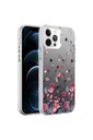 Apple iPhone 12 Pro Max Uyumlu Kılıf Desenli Zore Silver Sert Kapak