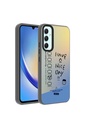 Samsung Galaxy A24 Uyumlu Kılıf Desenli Zore Dragon Sert Kapak