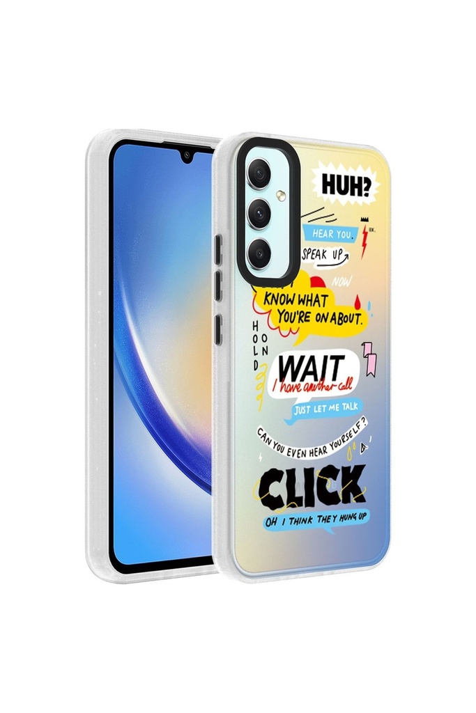 Samsung Galaxy A24 Uyumlu Kılıf Desenli Zore Dragon Sert Kapak