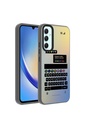 Samsung Galaxy A24 Uyumlu Kılıf Desenli Zore Dragon Sert Kapak