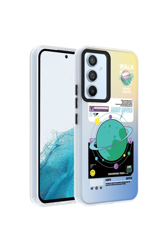 Samsung Galaxy A54 Uyumlu Kılıf Desenli Zore Dragon Sert Kapak