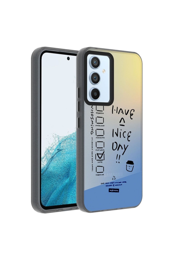 Samsung Galaxy A54 Uyumlu Kılıf Desenli Zore Dragon Sert Kapak