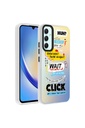 Samsung Galaxy A34 Uyumlu Kılıf Desenli Zore Dragon Sert Kapak