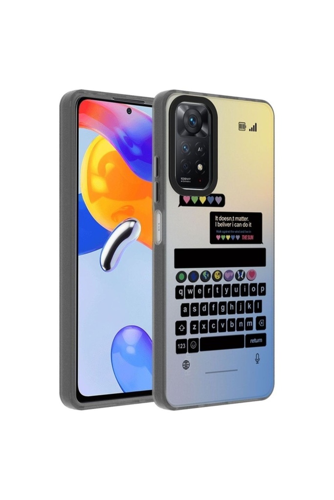 Xiaomi Redmi Note 12 Pro 4G Uyumlu Kılıf Desenli Zore Dragon Sert Kapak
