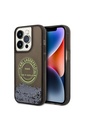 Apple iPhone 14 Pro Uyumlu Kılıf Karl Lagerfeld Sıvılı Simli RSG Dizayn Kapak
