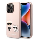Apple iPhone 14 Pro Max Uyumlu Kılıf Karl Lagerfeld M-safe Şarj Özellikli Silikon K&C Dizayn Kapak