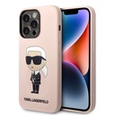 Apple iPhone 14 Pro Max Uyumlu Kılıf Karl Lagerfeld Silikon Karl Dizayn Kapak