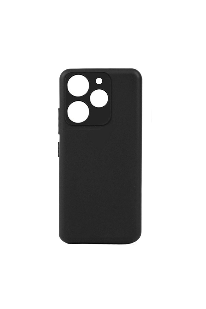 [RNZ-TA92413] Tecno Spark 10 Pro Uyumlu Kılıf Zore Biye Silikon (Siyah)