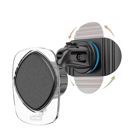 [RNZ-TA92550] Go Des GD-HD935 360 Derece Dönebilen Magnetik Düz Zemin Araç Telefon Tutacağı