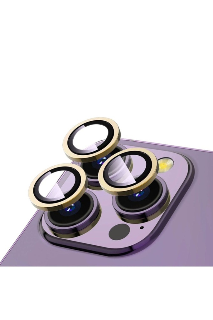 Apple iPhone 13 Pro Uyumlu Zore CL-12 Premium Safir Parmak İzi Bırakmayan Anti-Reflective Kamera Lens Koruyucu