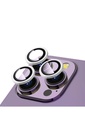 Apple iPhone 13 Pro Uyumlu Zore CL-12 Premium Safir Parmak İzi Bırakmayan Anti-Reflective Kamera Lens Koruyucu