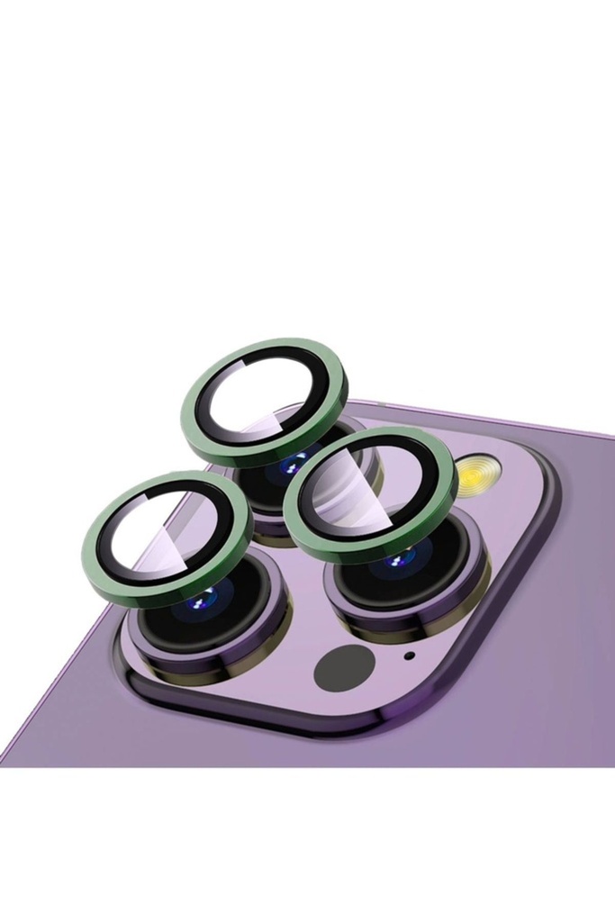 Apple iPhone 13 Pro Uyumlu Zore CL-12 Premium Safir Parmak İzi Bırakmayan Anti-Reflective Kamera Lens Koruyucu
