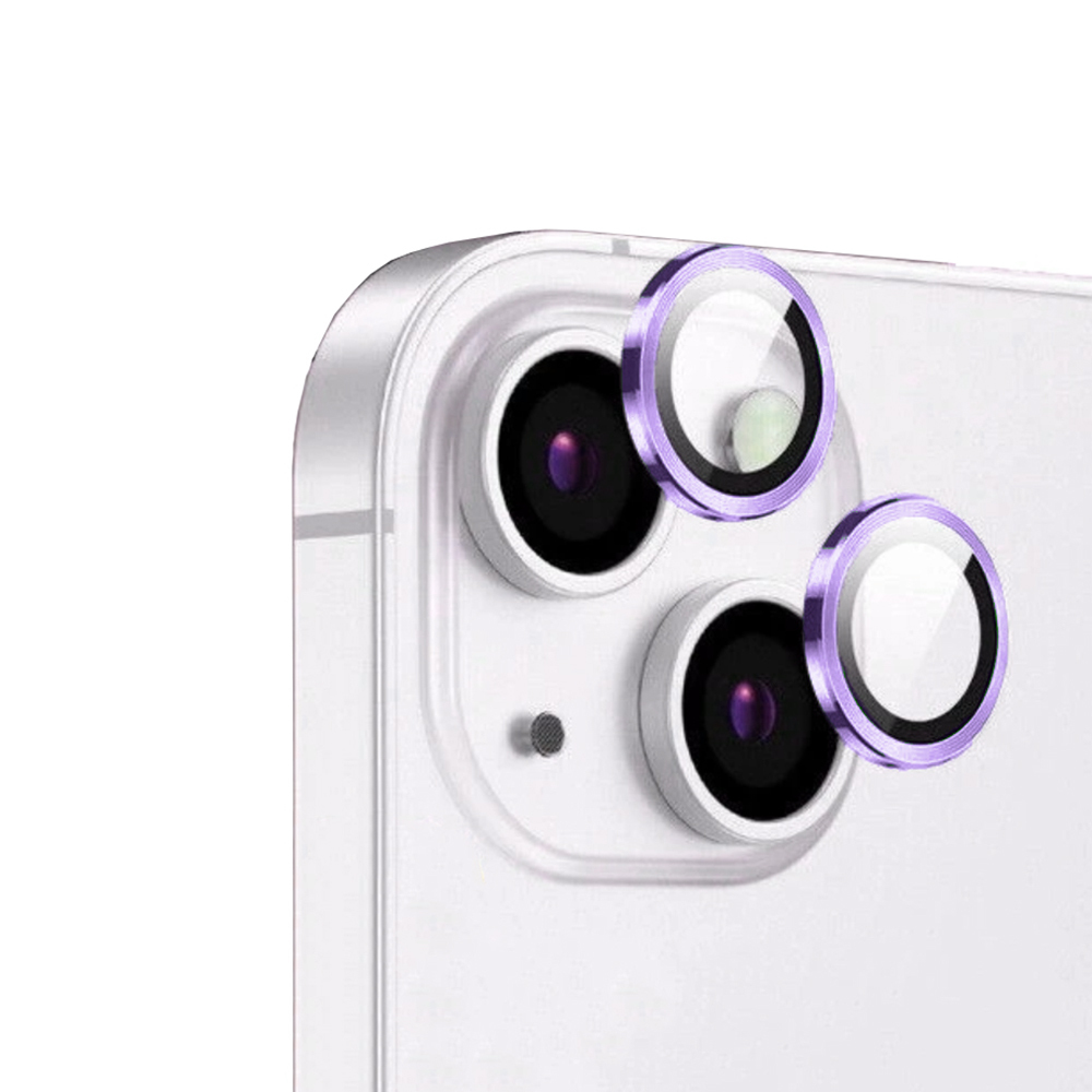 Apple iPhone 14 Uyumlu Zore CL-12 Premium Safir Parmak İzi Bırakmayan Anti-Reflective Kamera Lens Koruyucu