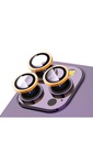 Apple iPhone 14 Pro Uyumlu Zore CL-12 Premium Safir Parmak İzi Bırakmayan Anti-Reflective Kamera Lens Koruyucu