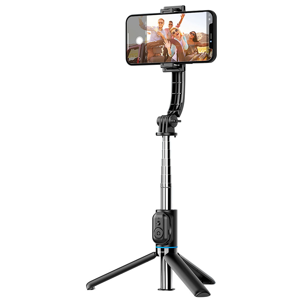[RNZ-TA93286] Wiwu Wi-SE001 Çok Fonksiyonlu Sabitleyici Ayrılabilir Canlı Yayın Tripod Selfie Çubuğu