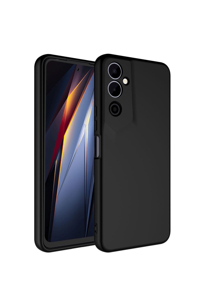 [RNZ-TA92665] Tecno Pova Neo 2 Uyumlu Kılıf Zore Mara Lansman Kapak (Siyah)