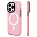 Apple iPhone 14 Pro Uyumlu Kılıf M-safe Şarj Özellikli Youngkit Colored Sand Serisi Kapak