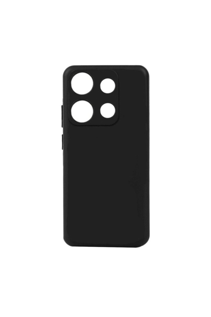 [RNZ-TA93475] Tecno Spark Go 2023 Uyumlu Kılıf Zore Biye Silikon (Siyah)