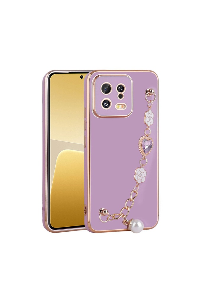 Xiaomi Mi 13 Uyumlu Kılıf El Tutamaçlı Kamera Korumalı Zore Taka Silikon Kapak