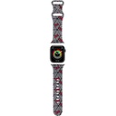 Apple Watch 38mm Uyumlu Hello Kitty Orjinal Lisanslı Fiyonklar & Çizgiler Silikon Kordon