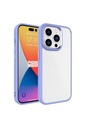 Apple iPhone 15 Pro Max Uyumlu Kılıf Zore Krom Kapak