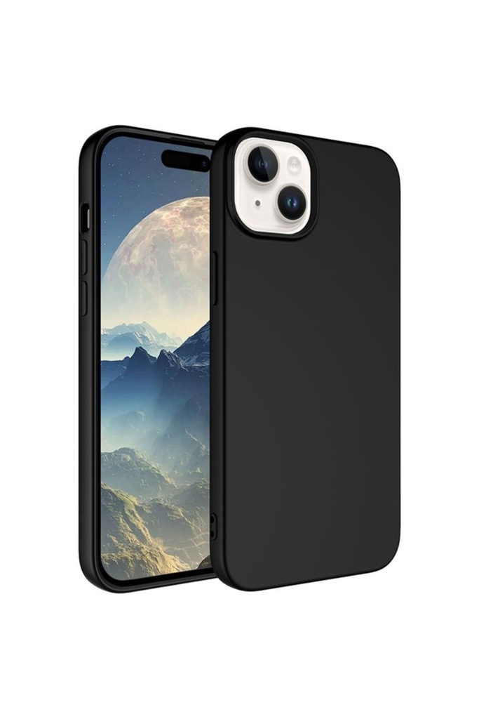 [RNZ-TA92964] Apple iPhone 15 Uyumlu Kılıf Zore LSR Lansman Kapak (Siyah)