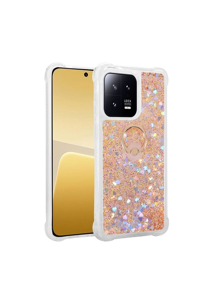 [RNZ-TA92854] Xiaomi Mi 13 Pro Uyumlu Kılıf Zore Milce Kapak (Gold)