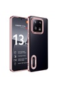 Xiaomi Mi 13 Pro Uyumlu Kılıf Kamera Korumalı Logo Gösteren Zore Omega Kapak