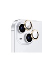Apple iPhone 15 Uyumlu Zore CL-12 Premium Safir Parmak İzi Bırakmayan Anti-Reflective Kamera Lens Koruyucu