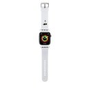 Apple Watch 42mm Uyumlu Karl Lagerfeld Orjinal Lisanslı İkonik Karl Head Logolu Silikon Kordon