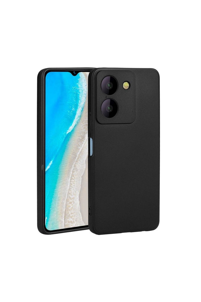 [RNZ-TA92956] Vivo Y36 4G Uyumlu Kılıf Zore Premier Silikon Kapak (Siyah)