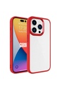 Apple iPhone 15 Pro Uyumlu Kılıf Zore Krom Kapak