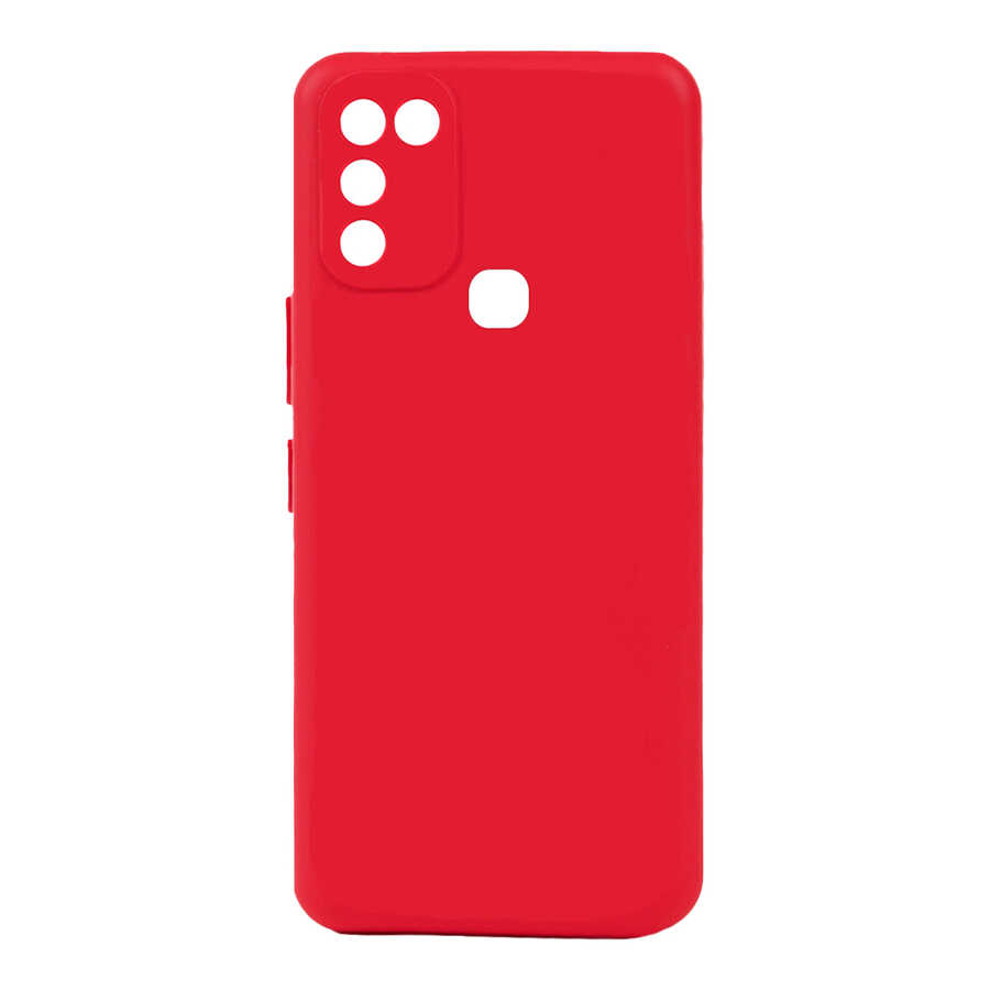Infinix Hot 11 Play Uyumlu Kılıf Zore Biye Silikon