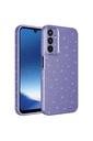 Samsung Galaxy A24 Uyumlu Kılıf Kamera Korumalı Simli Lüks Zore Koton Kapak