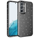 Samsung Galaxy A34 Uyumlu Kılıf Kamera Korumalı Simli Lüks Zore Koton Kapak