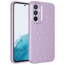 Samsung Galaxy A34 Uyumlu Kılıf Kamera Korumalı Simli Lüks Zore Koton Kapak