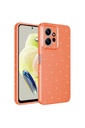 Xiaomi Redmi Note 12 4G Uyumlu Kılıf Kamera Korumalı Simli Lüks Zore Koton Kapak
