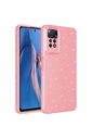 Xiaomi Redmi Note 12 Pro 4G Uyumlu Kılıf Kamera Korumalı Simli Lüks Zore Koton Kapak