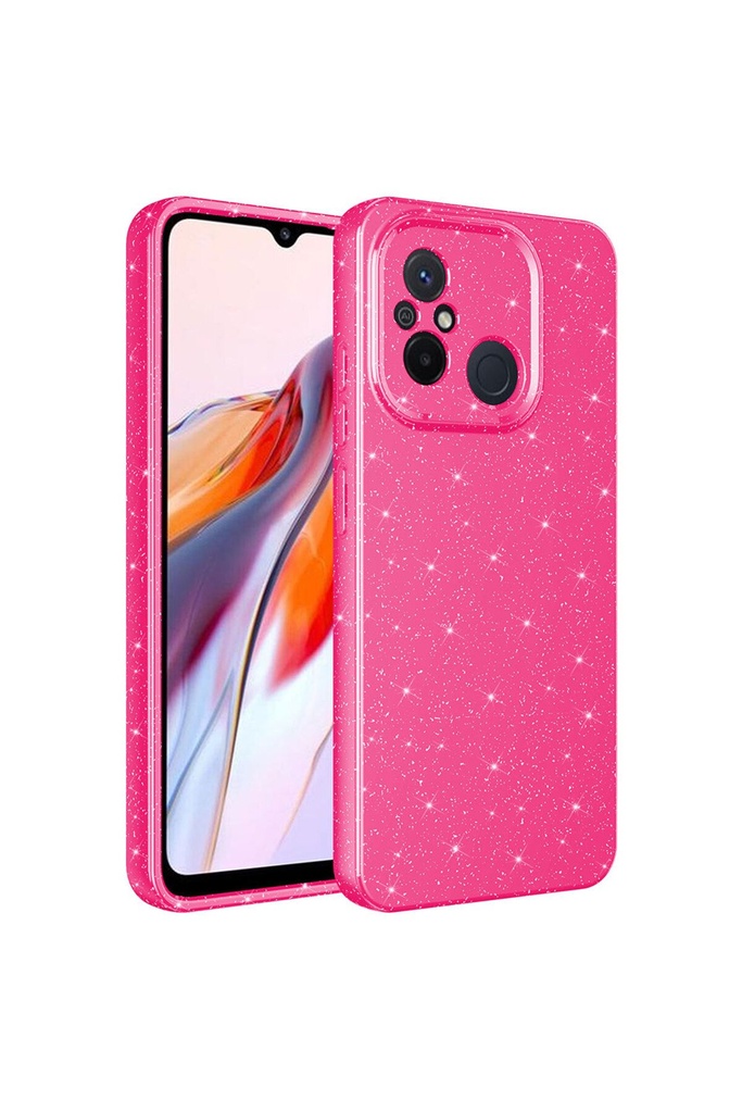 Xiaomi Redmi Note 12 Pro 4G Uyumlu Kılıf Kamera Korumalı Simli Lüks Zore Koton Kapak