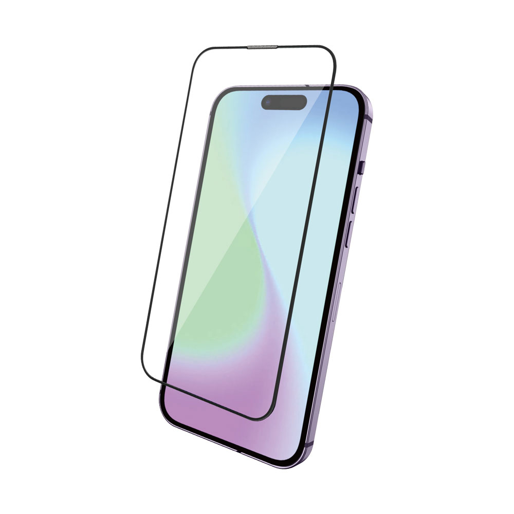 [RNZ-TA93669] Apple iPhone 14 Pro Uyumlu Wiwu CZ-003 Mavi Işık Teknolojili Hidrofobik ve Oleofobik Parlama Önleyici Cam Ekran Koruyucu