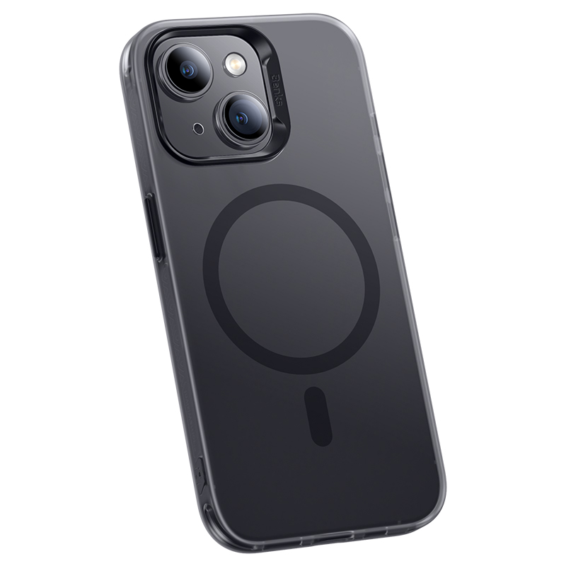 [RNZ-TA93674] Apple iPhone 15 Plus Uyumlu Kılıf M-safe Şarj Özellikli Benks Lucid Armor Kapak