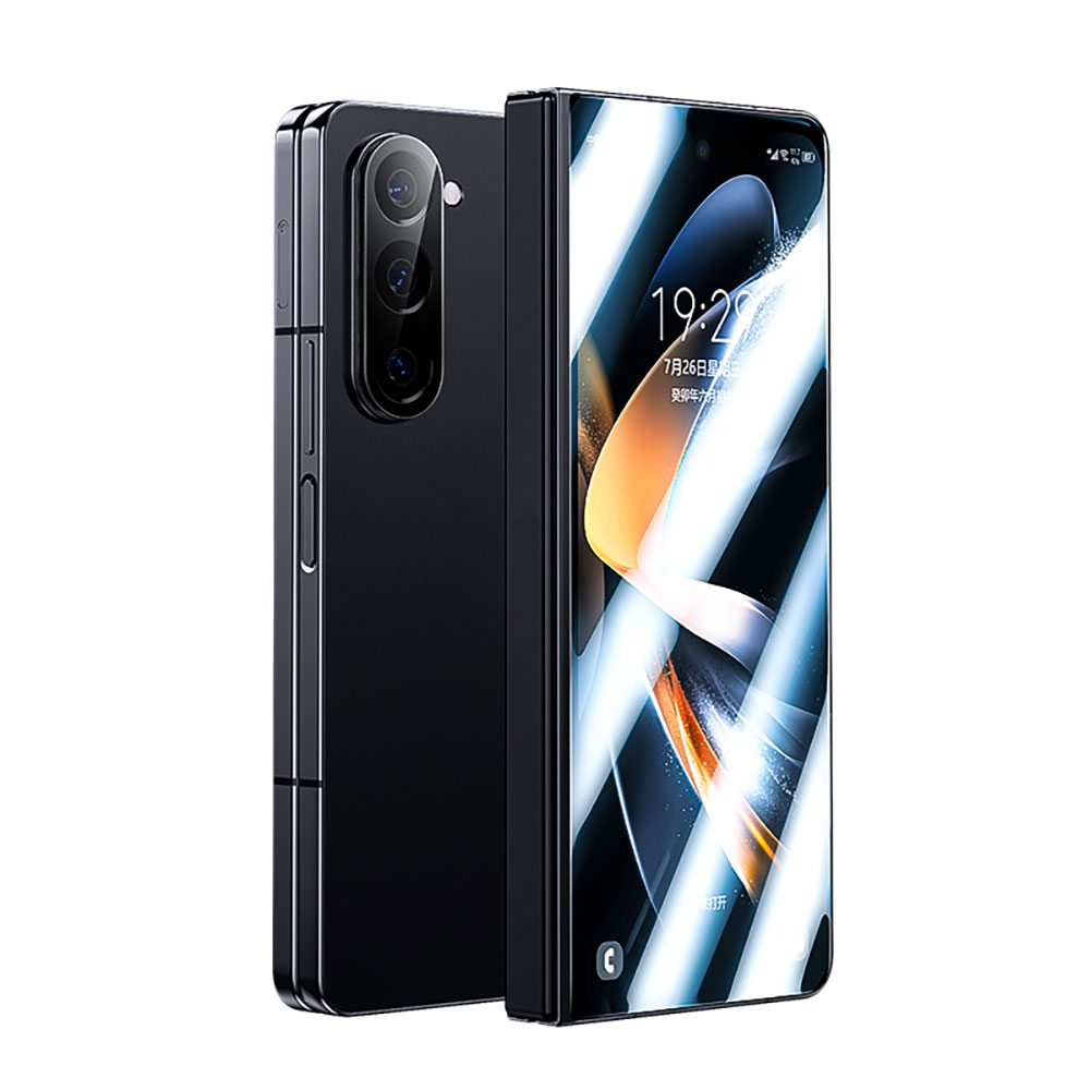 [RNZ-TA93684] Samsung Galaxy Z Fold 5 Uyumlu Benks Combo İkili Set (Corning Ekran Koruyucu + Kamera Lens Koruyucu)