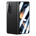Samsung Galaxy Z Fold 5 Uyumlu Benks Combo Üçlü Aksesuar Seti (600D Kevlar Kapak + Corning Ekran Koruyucu + Kamera Lens Koruyucu)