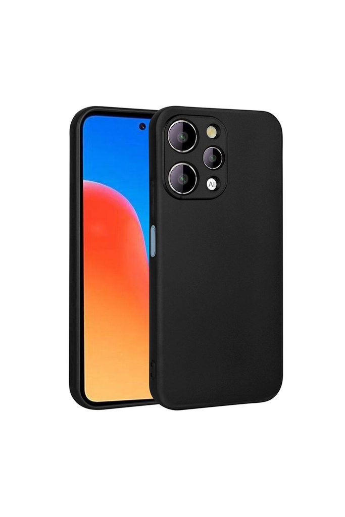 [RNZ-TA93763] Xiaomi Redmi 12 Uyumlu Kılıf Zore Premier Silikon Kapak (Siyah)