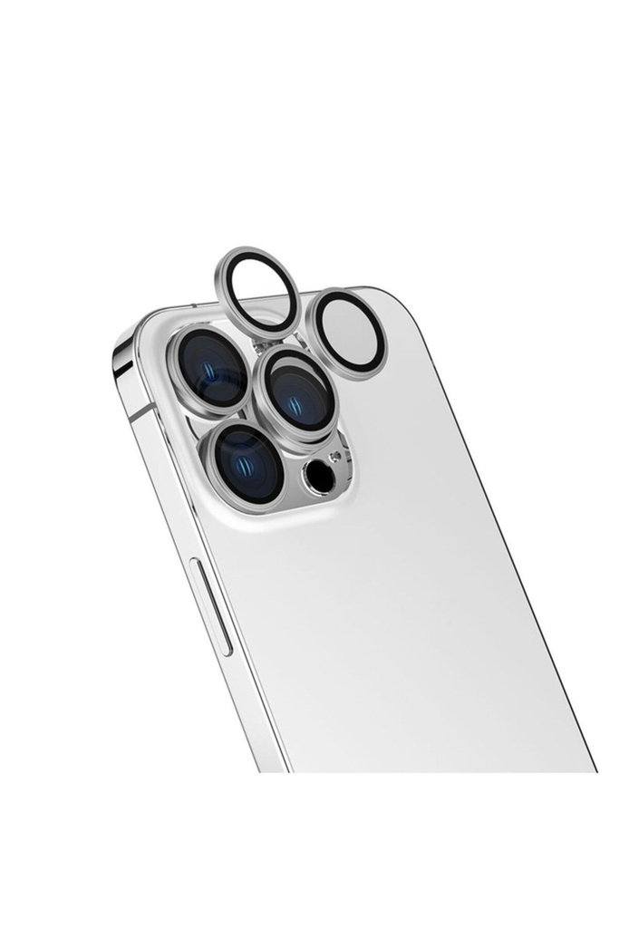 Apple iPhone 15 Pro Uyumlu Zore CL-13 Kamera Lens Koruyucu