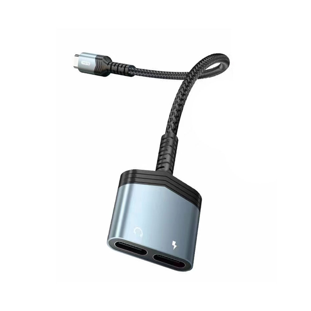 [RNZ-TA93899] Go Des GD-UC071 Type-C 2in1 Şarj ve Ses Adaptörü
