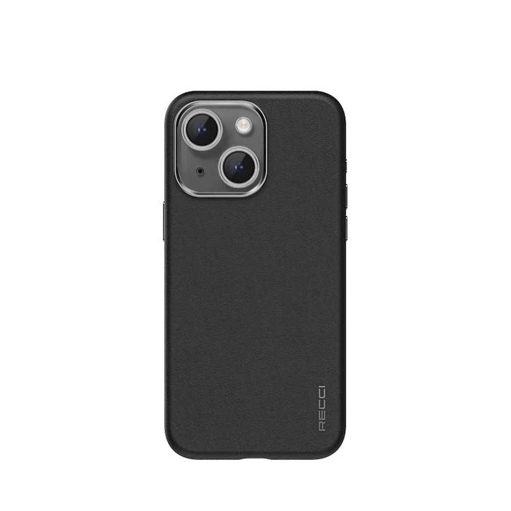 [ZTA93834] Apple iPhone 15 Plus Uyumlu Kılıf Recci M-safe Şarj Özellikli Kamera Korumalı Explore Serisi Kapak (Siyah)