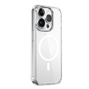 Apple iPhone 15 Pro Uyumlu Kılıf Wiwu MCC-101 Magnetic Crystal Sert PC Kapak