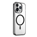 Apple iPhone 15 Pro Uyumlu Kılıf Wiwu MCC-101 Magnetic Crystal Sert PC Kapak