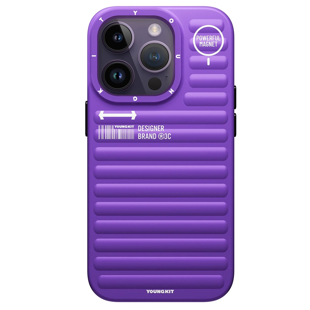 Apple iPhone 14 Pro Max Uyumlu Kılıf Mat Renkli Tasarım YoungKit Original Serisi Kapak
